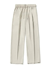 Men's Plus Size Drawstring Wide Leg Pants Woman Sweatpants