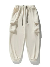 Men's Plus Size Elastic Waist Joggers with Pockets Woman Sweatpants