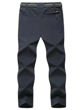 Mens plus size slim fit pants in dark gray with textured geometric pattern