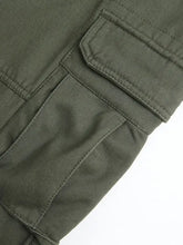 Men's Solid Color Cargo Pants Woman Sweatpants