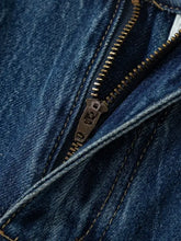 Men's Washed Denim Bermuda Shorts Denim Shorts