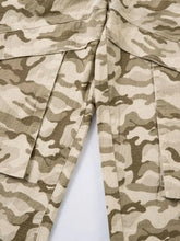 Men's Wide Leg Camo Print Cargo Pants Woman Sweatpants