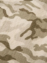 Men's Wide Leg Camo Print Cargo Pants Woman Sweatpants