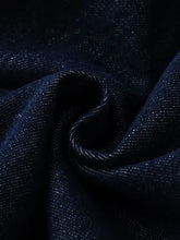 Men's Wide-Leg Denim Shorts Denim Shorts