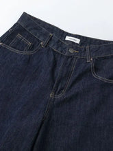 Men's Wide-Leg Denim Shorts Denim Shorts