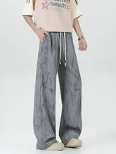 Men's Wide Leg Drawstring Pants Woman Sweatpants