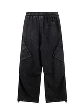 Men's Wide Leg Pants with Drawstring Waist Woman Sweatpants