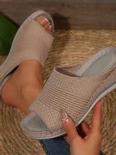 Mesh Open Toe Sandals Woman Slippers
