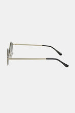 Metal Frame Geometric Sunglasses with Silver Diamond-Shaped Design Sunglasses