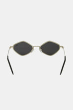 Metal Frame Geometric Sunglasses with Silver Diamond-Shaped Design Sunglasses