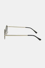 Metal Frame Geometric Sunglasses with Silver Diamond-Shaped Design Sunglasses