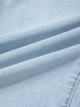 Mid rise ankle-length distressed skinny jeans in light-wash denim with slight stretch and visible stitching detail