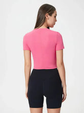 Millennia Round Neck Short Sleeve Active T-Shirt Woman Activewear