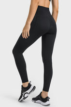 Mint Green High Stretch Leggings with Side Pocket for Women