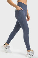 Mint Green High Stretch Leggings with Side Pocket for Women Woman Leggings