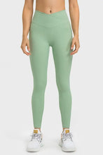 Mint Green High Stretch Leggings with Side Pocket for Women Woman Leggings