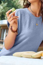 Mint green textured short sleeve mini dress with pockets