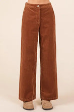 Mittoshop Corduroy Back Elastic Waist Pants Woman Pants
