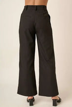 Mittoshop Deep Pleated High Waisted Wide Leg Pants Woman Pants