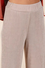 Mittoshop Elastic Waist Pants with Side Pockets Woman Pants