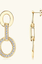 Orecchini in Argento Sterling 925 con Moissanite