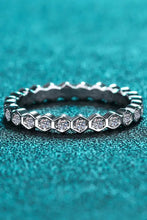 Moissanite 925 Sterling Silver Eternity Ring Silver Rings