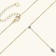 Moissanite 925 Sterling Silver Necklace Necklaces