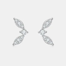 Moissanite 925 Sterling Silver Stud Earrings Earrings