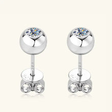 Moissanite 925 Sterling Silver Stud Earrings Earrings