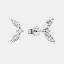 Moissanite 925 Sterling Silver Stud Earrings Earrings