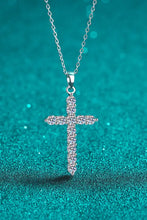 Moissanite Cross Pendant Chain Necklace Necklaces