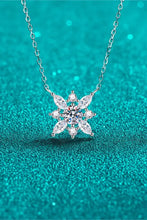 Moissanite Rhodium-Plated Necklace Necklaces