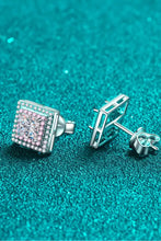 Moissanite Square Stud Earrings Earrings