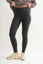 MONO B Essential Solid Leggings BLACK Woman Leggings