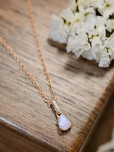 Moonstone Teardrop Pendant Necklace Moonstone One Size Necklaces