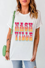 Nashville Graphic White T Shirt for Women