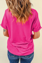 Nashville Hot Pink Rhinestone Graphic Tee for Women