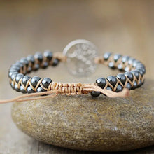 Alloy Natural Stone Braided Bracelet Bracelets