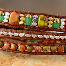 Bracelet tissé en pierre naturelle Bracelets