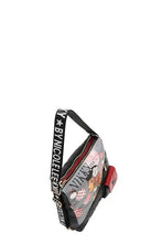 Nicole Lee USA backpack bag with convertible adjustable strap and colorful art print