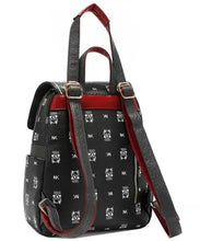 Nicole Lee USA Cat Eco-Leather Convertible Backpack Bag Backpacks