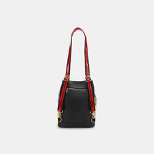 Nicole Lee USA colorful bucket bag with zip pocket