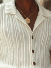 Off White Knit Shorts and Shirt Set for Men Mens Sets