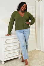 Olive Green Cardigan with Elbow Patches for Women Woman Outerwear