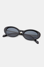 Olive Green Cat Eye Oval Sunglasses UV400 Polycarbonate Frame