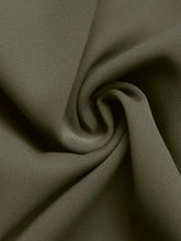 Beige textured fabric swatch for sequin notched short sleeve midi dress