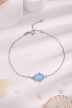 Opal 925 Sterling Silver Bracelet Sky Blue One Size Necklaces