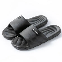 Open Toe Flats Slippers Black Woman Slippers