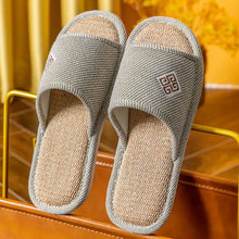 Open Toe Flats Slippers Brown Woman Slippers