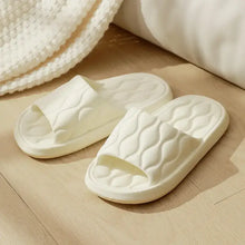 Open Toe Flats Slippers White Woman Slippers